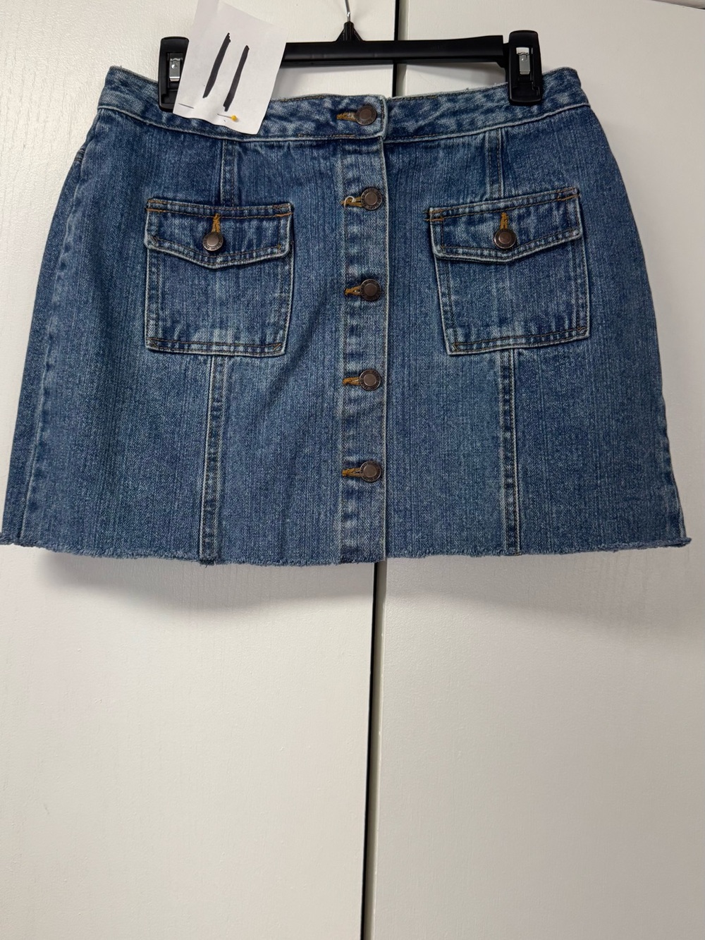 Faded Glory Jean skirt, size 12